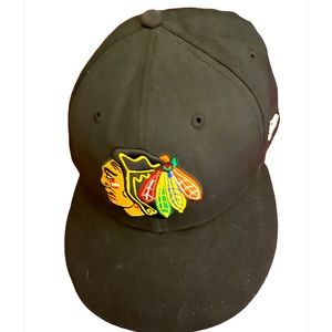 Chicago Blackhawks hockey baseball cap
